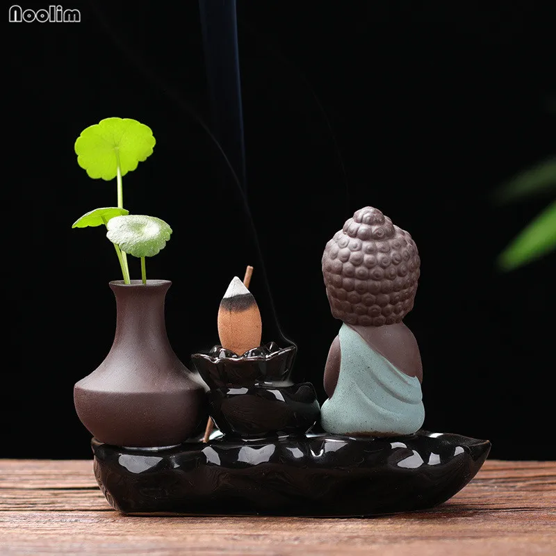 Керамическая горелка для благовоний Little Monk держатель ароматических палочек с