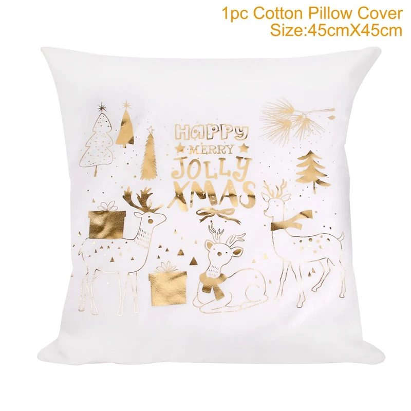 New Style Pillow 5 Рождественский чехол для подушки FENGRISE, рождественские украшения, Санта Клаус, Рождественский Декор для дома, новогодний, Прямая поставка - Цвет: New Style Pillow 5