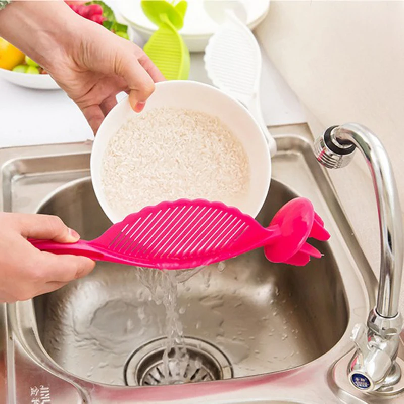 Hoomall 1 шт промывка риса гаджет лапша спагетти бобы Colanders &amp ситечко кухонные