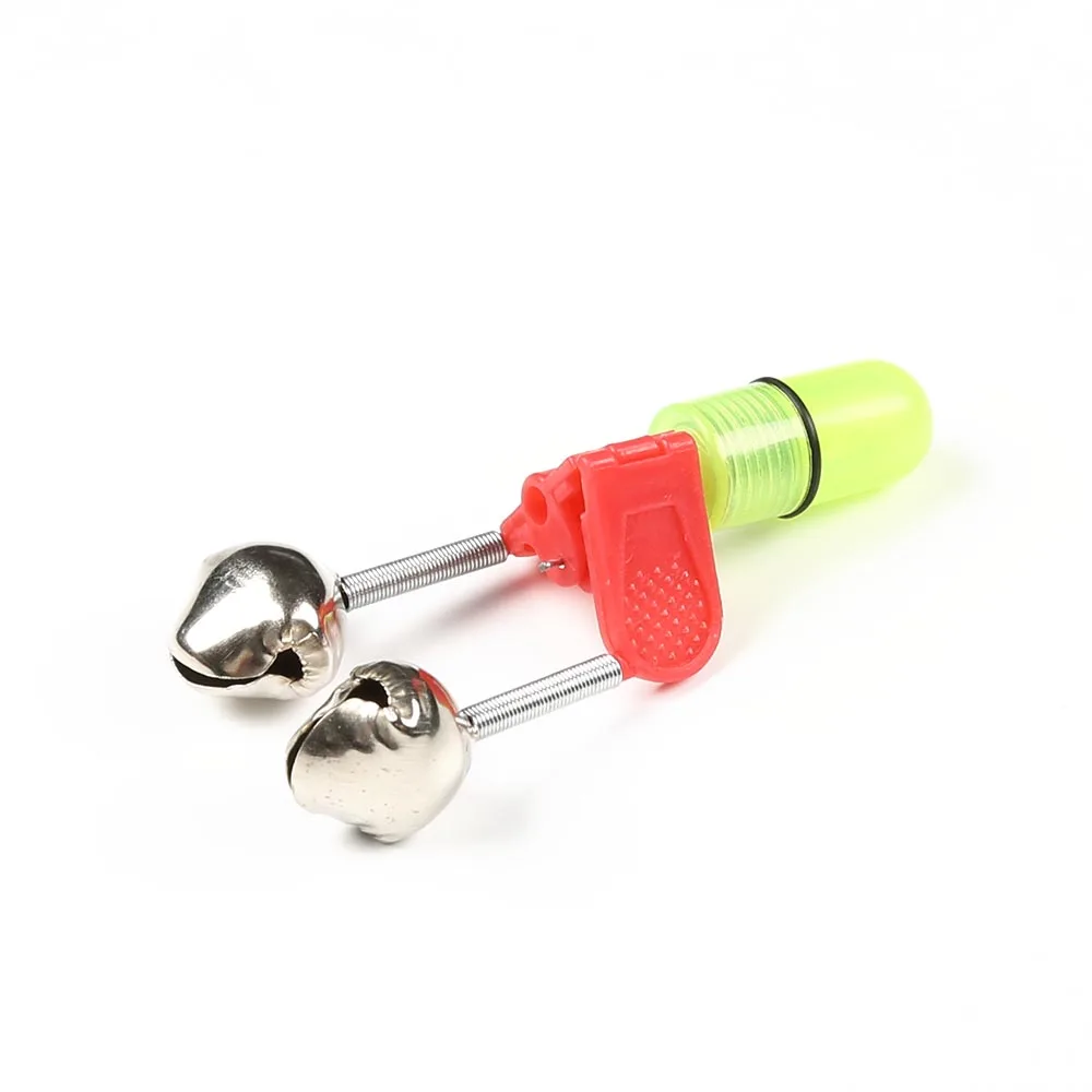 1 шт. светодиодная рыболовная удочка с синим светом двойные рыболовные звонки