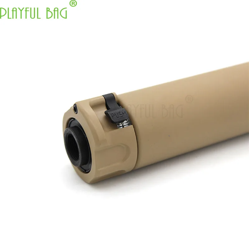 Открытый CS Jinming 910 поколение 416 FTM M4 водяной пулемет 14 мм Обратный зубы 556 глушитель передняя Труба украшения MI73