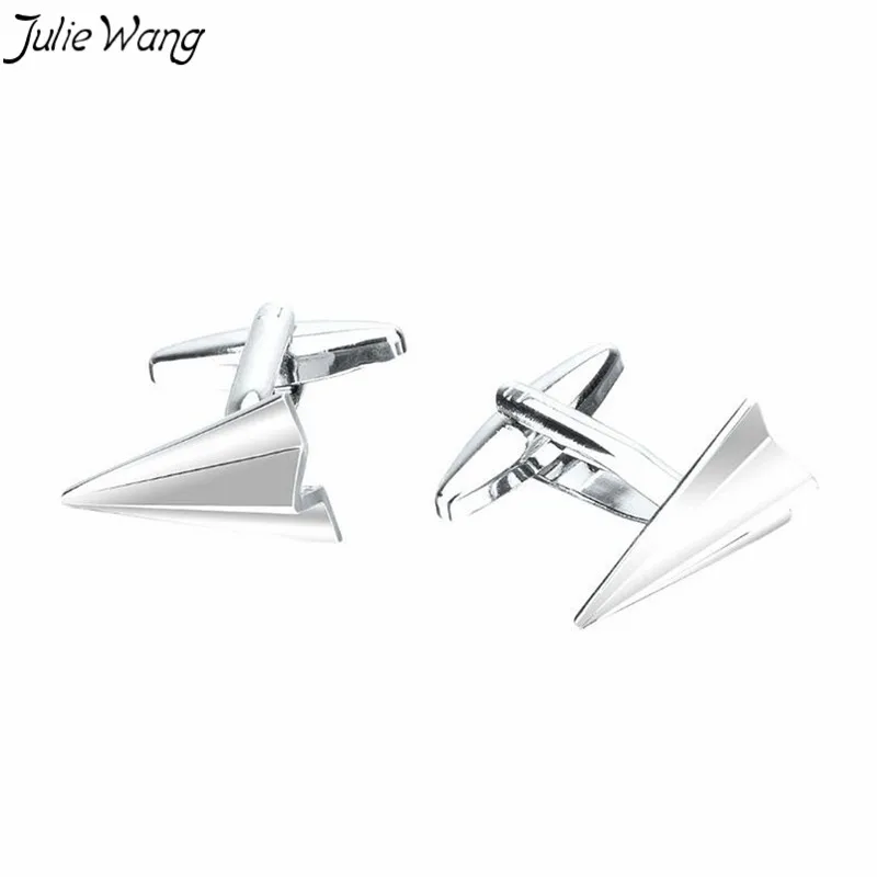 Julie Wang 1 пара металлических запонок на латунной основе специальный бумажный