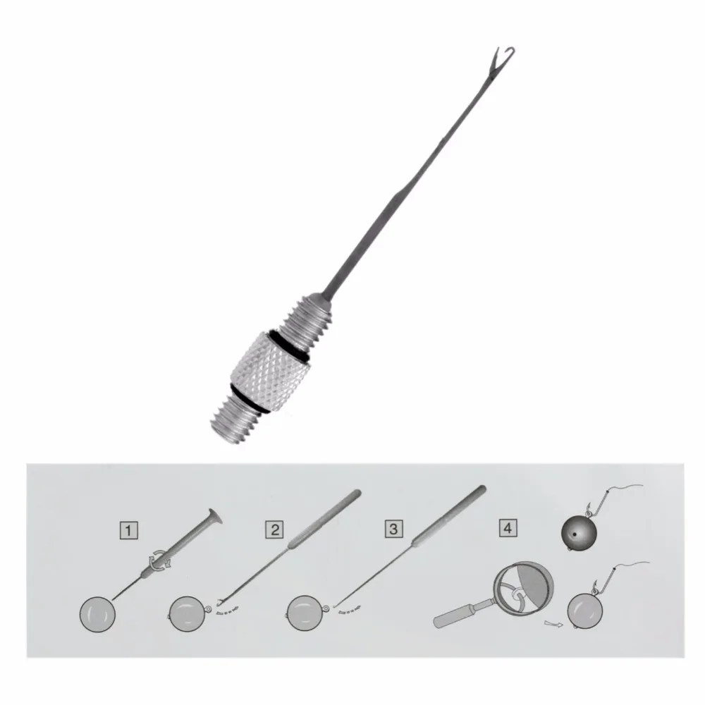 2 в 1 для рыбалки на карпа дрель крюк Бойла волос Rig приманочные Инструменты Новый