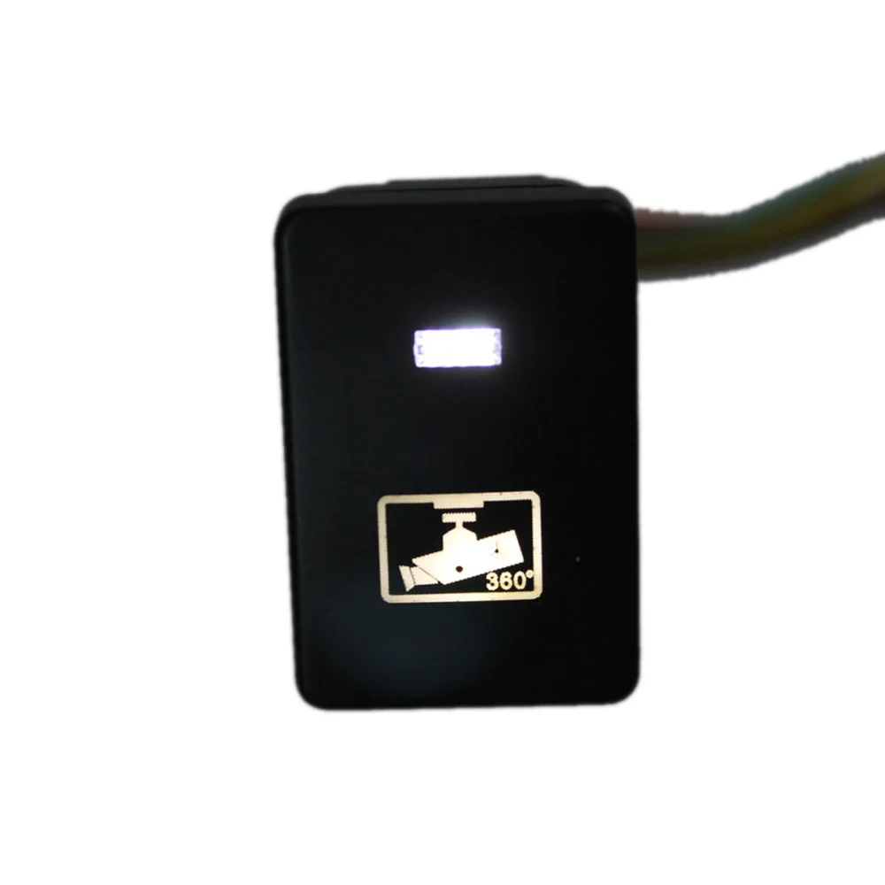Черный цвет новый переключатель рекордера вождения с 150 мм кабелем ABS 12 В для