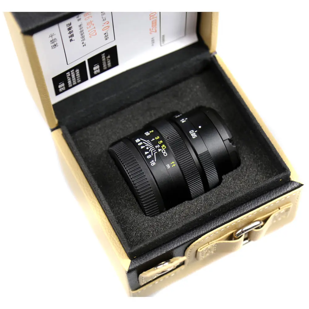 Mitakon Zhongyi Speedmaster 25 мм f/0,95 для M4/3 Micro Four Thirds M43 MFT камера GH4 OM-D EM1 BMPCC