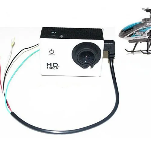 Микро USB в AV выход кабель для SJ4000 SJ5000 SJ6000 камеры FPV видео аудио передатчик AV|audio video