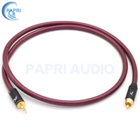 taiwan mps m 880 3 5mm to rca jack cable 6n 99 99997 occsilver plated coaxial cable diy rca male hifi for amplifier audio
