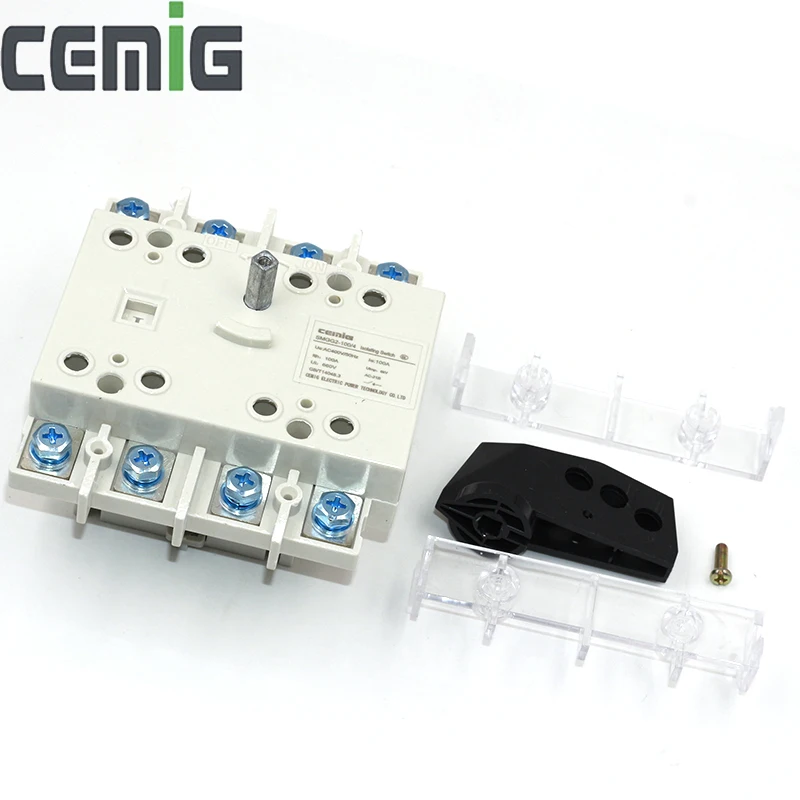 Cemig изоляция выключатель 100A 4P 50/60Hz AC400V 35 мм Din Rail Установка