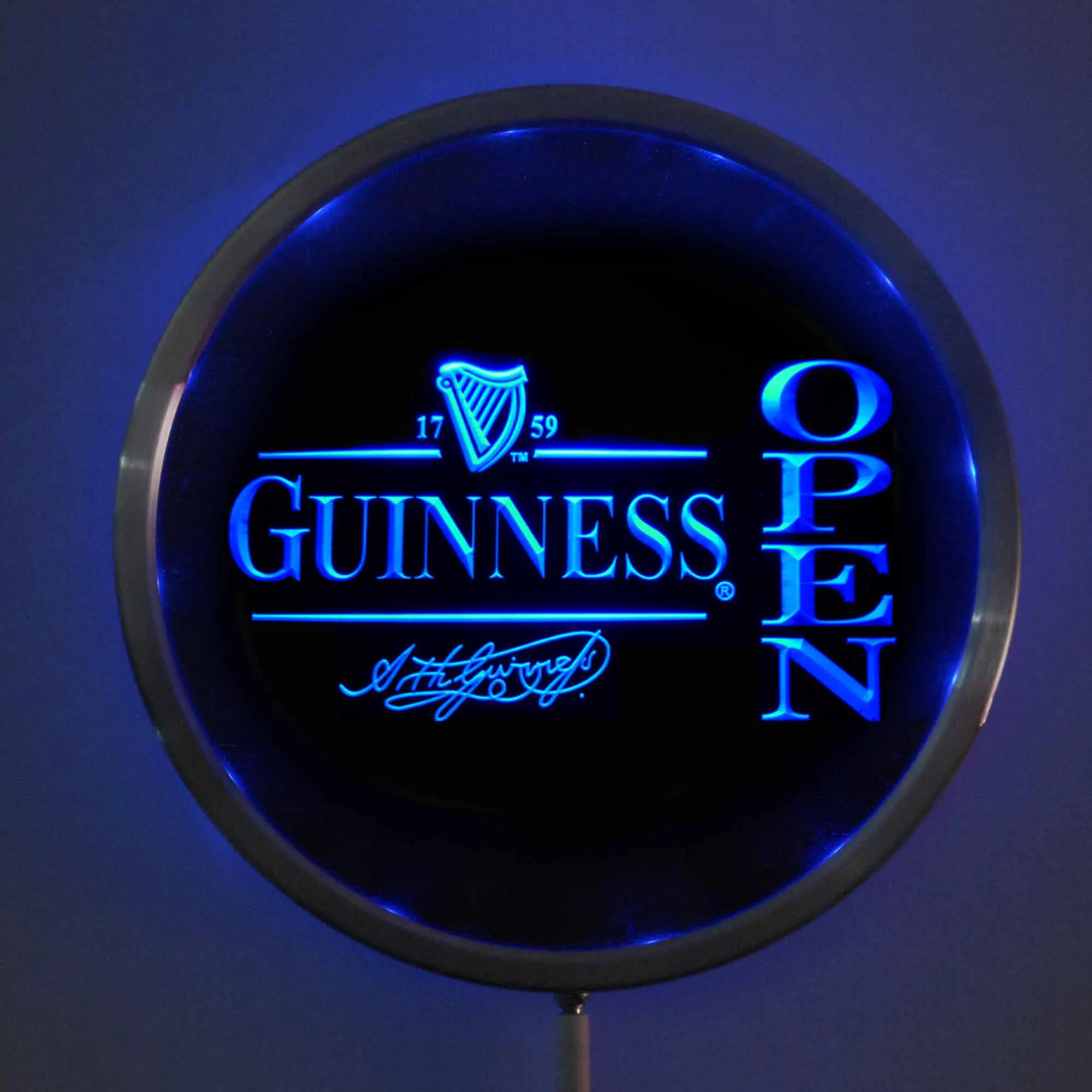Светодиодные неоновые круглые вывески rs 0038 Guinness 25 см/10 дюймов вывеска RGB для бара