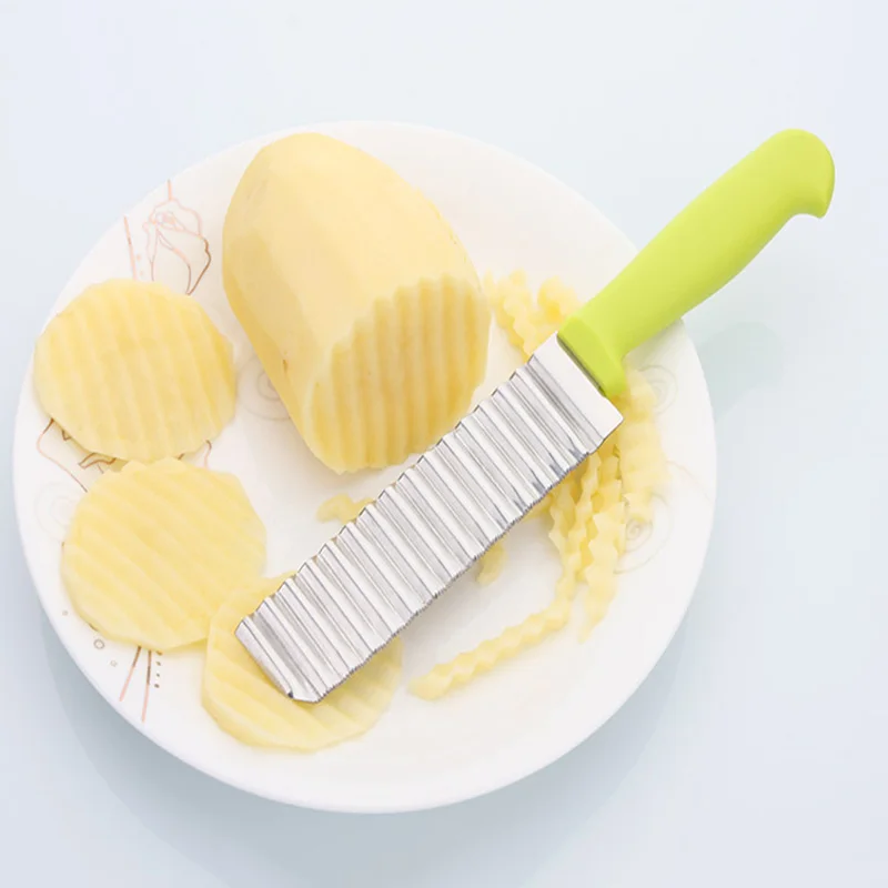 Измельчитель картофеля слайсер из нержавеющей стали 1 шт. нарезка картофельных