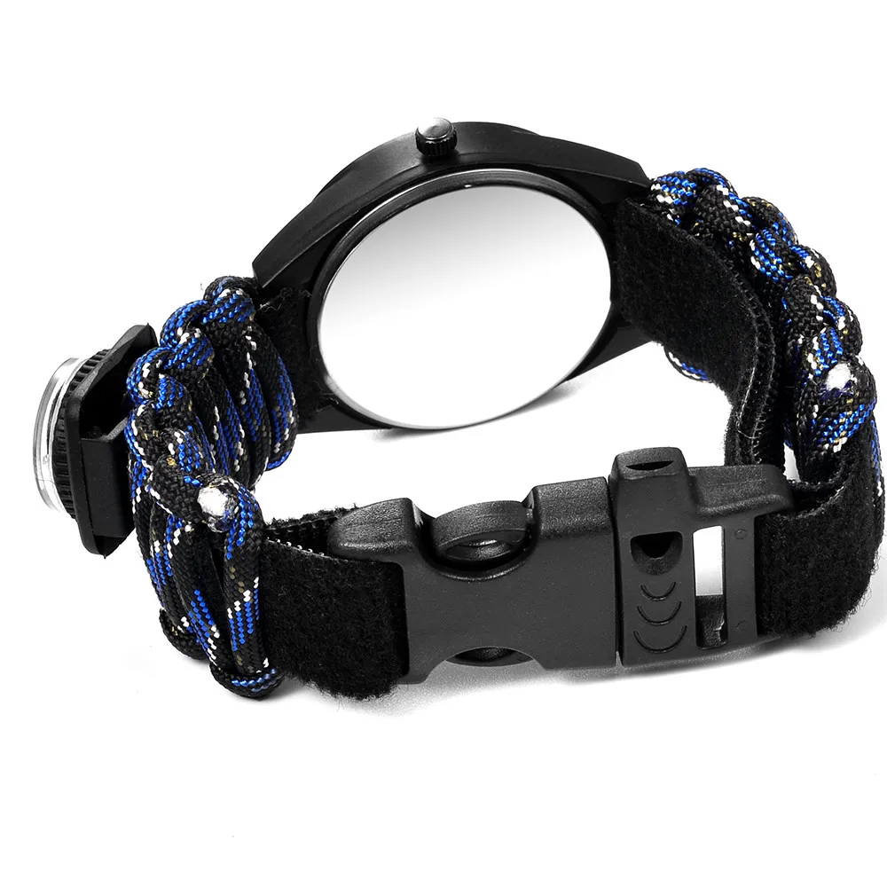 Новинка 2018 нейлоновый ремешок с компасом мужские военные армейские кварцевые