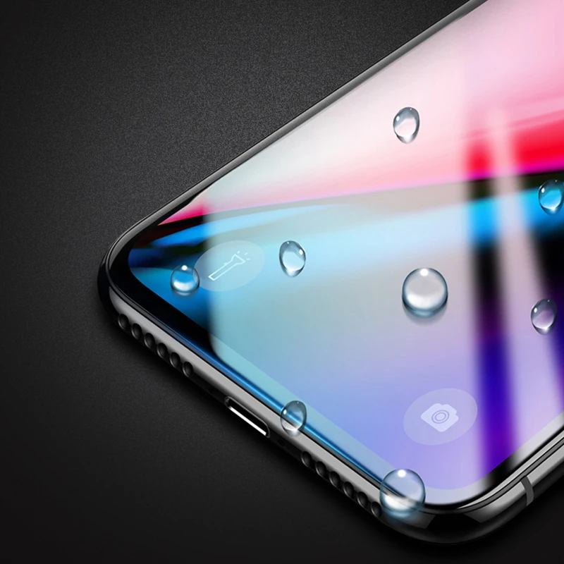 Suntaiho защитное стекло на айфон 7 6 5D Tempered Glass for iPhone 8 plus X XS Max XR 6S Edge Full Curved Anti Explosion Screen