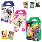 Fujifilm Instax Mini Rainbow, Airmail, Candy Pop 30 листов фотобумаги для Mini 11 8 9 25 50 мгновенная пленка камеры и Polaroid 300