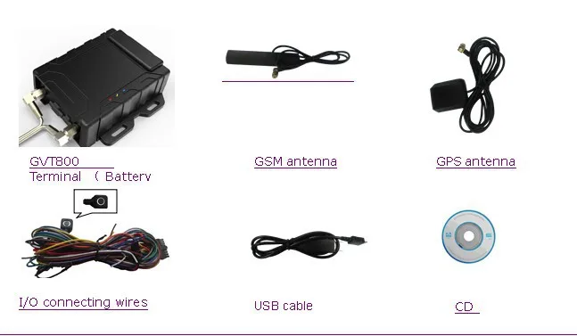 GPS / GPRS отслеживание местоположения автомобиля для мотоцикла школьного автобуса