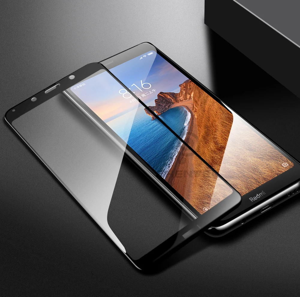 2pc Full Cover glass For Xiaomi Redmi 7a 7 Anti-Scratch Tempered Glass for Xiaomi Redmi 6 S2 7A 5A 6A 5 Safefy Screen Protector