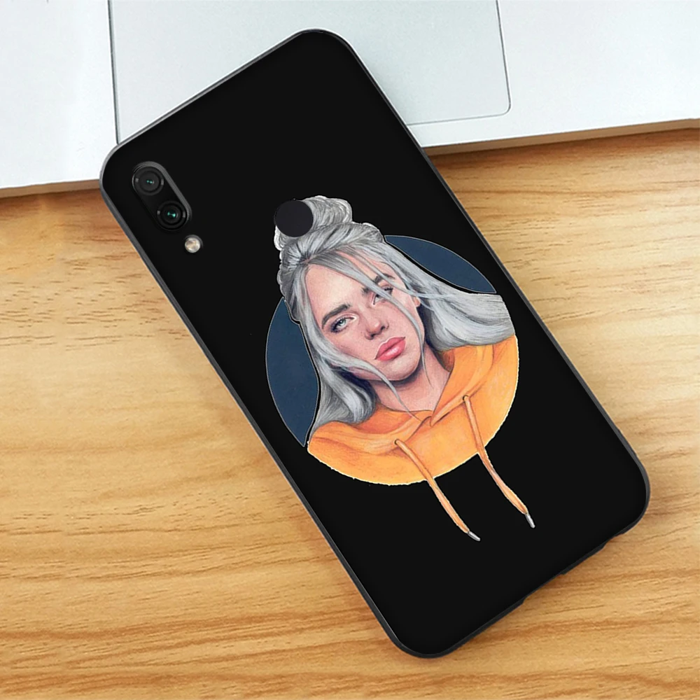 Billie eilish радужные глаза океана мягкий чехол для Xiaomi Redmi Note 7 4 4X6 Pro 5 Plus 5A 6A Go S2 - Цвет: 20