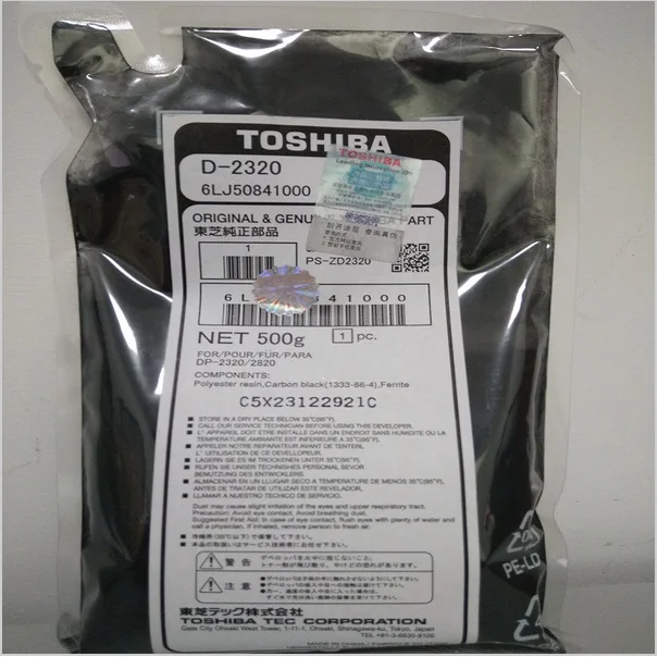 Toshiba разработчик D-2320 6LJ50841000 Оригинальное копировальное устройство Toshiba Запчасти разработчиком для Toshiba Модель 163 166 181 1640 2340 207 232