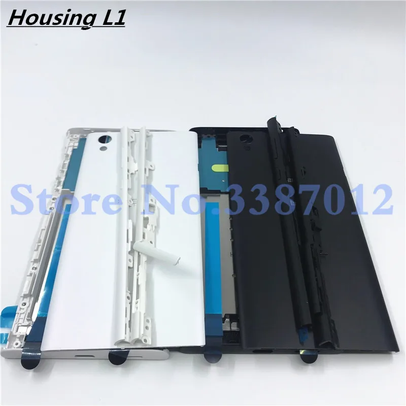 Полный корпус средняя передняя рамка для Sony Xperia L1 G3311 G3312 G3313 + Боковая