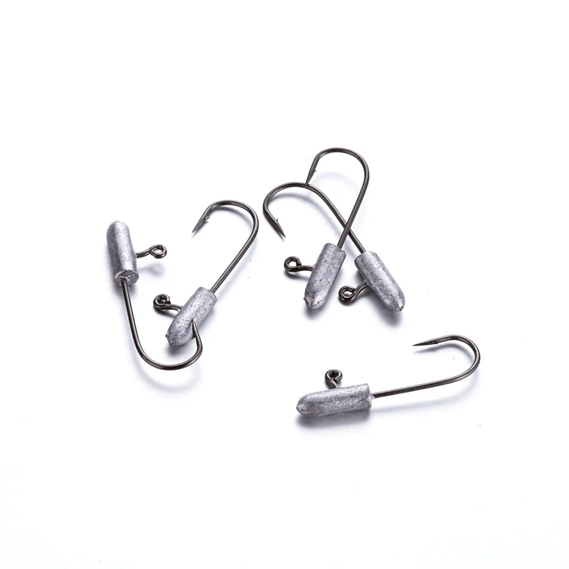 Новые острые Крючки с кривошипным выводом крючки джиг головкой 0 8 г 1 крючок
