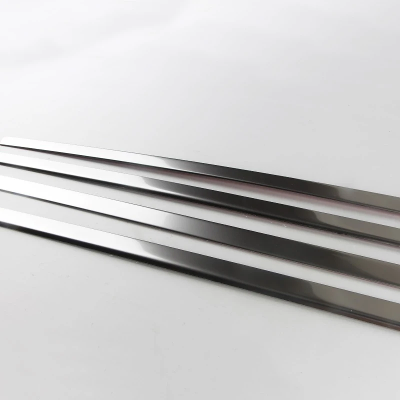 4 шт. из нержавеющей стали Боковая дверь кузова под давлением Streamer планки для