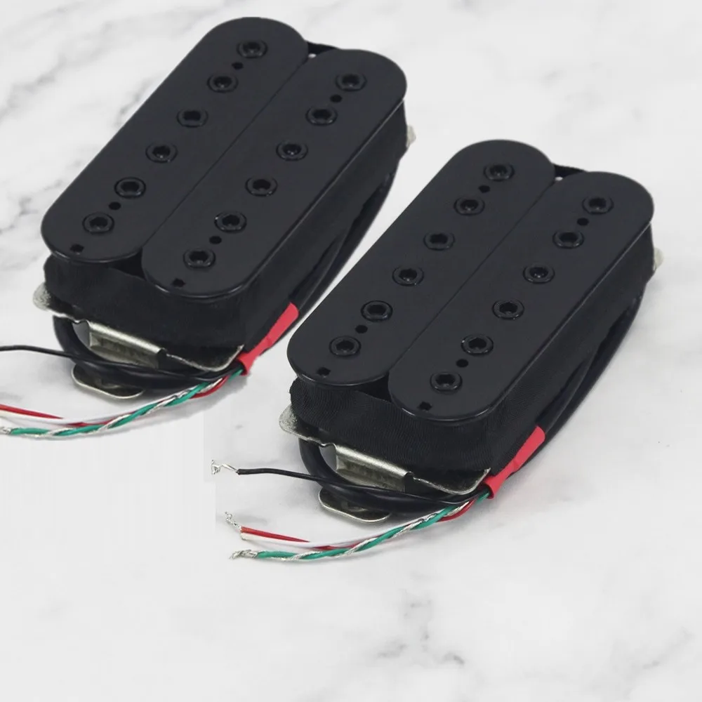 FLEOR Alnico 5 хамбакер звукосниматель электрогитара пикап черный шеи/мост Пикап выбрать для гитары Запчасти Аксессуары