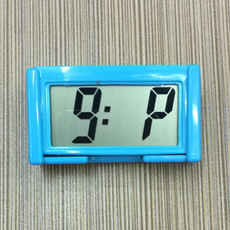 Настольные часы с батареей цифровой будильник для студента большой ЖК-дисплей