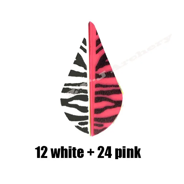 Пластиковые стрелы для стрельбы из лука лопатки с перьями 2 дюйма