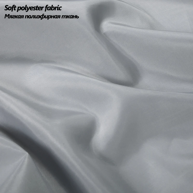 71 &quotсерая полиэфирная занавеска для душа водонепроницаемая удлиненная