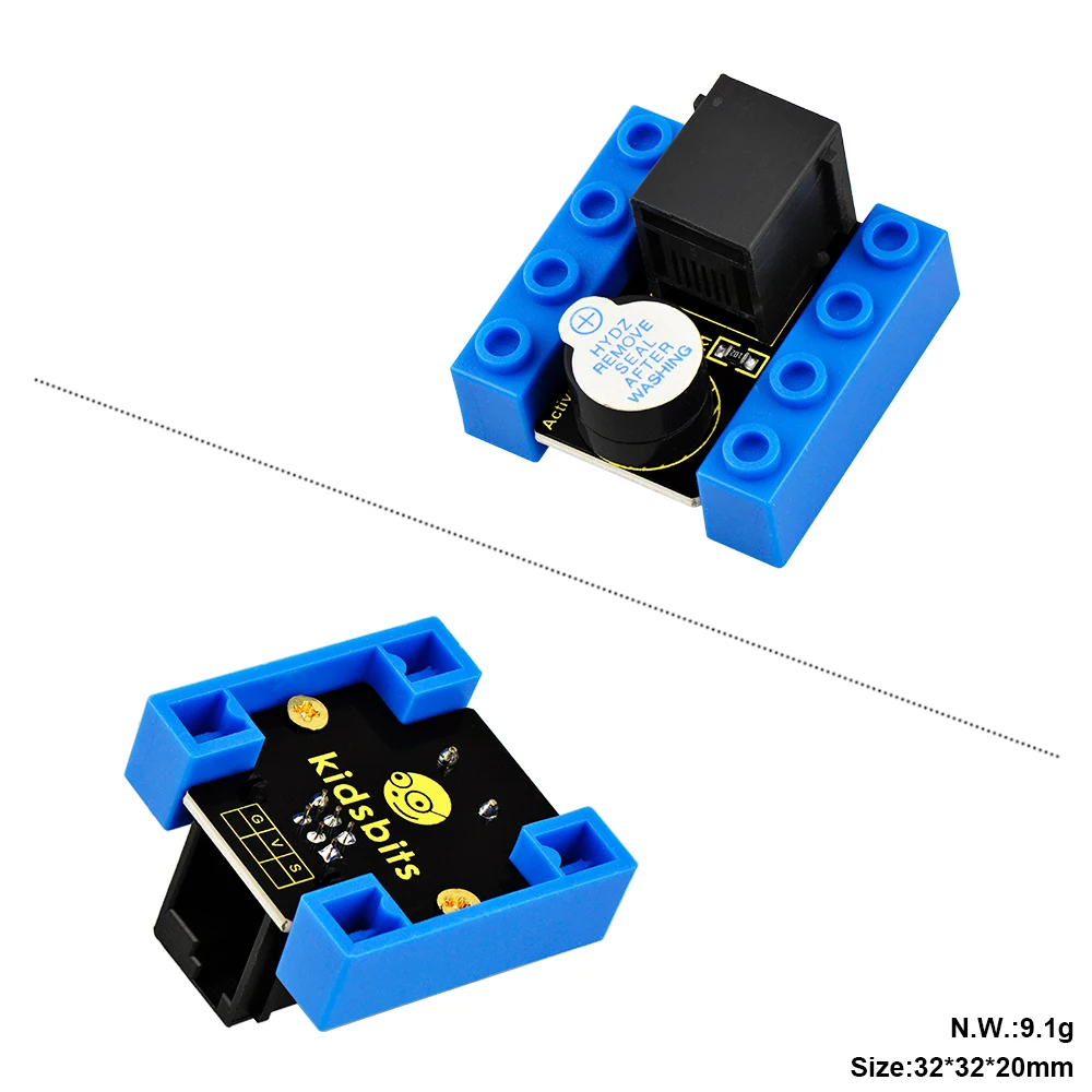 Kidsbits блоки кодирования активный звуковой модуль для Arduino STEM | Компьютеры и офис