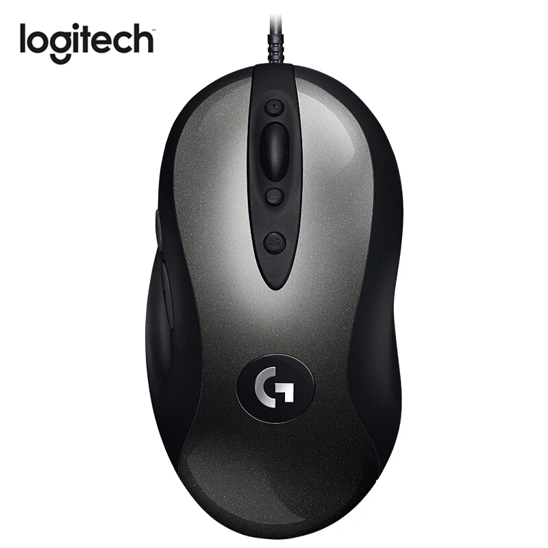 Logitech MX518 легендарная игровая мышь проводная с 16000 DPI HERO Sensor Legend Reborn для уровня