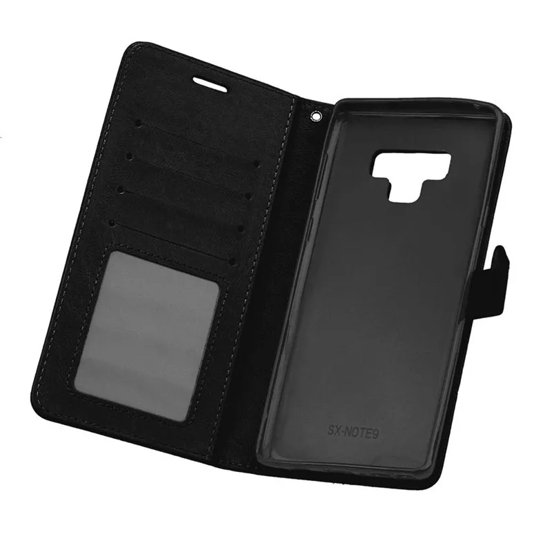 Чехол для Samsung Galaxy Note 9 чехол чехол-книжка из искусственной кожи телефона Note9 N960F N960