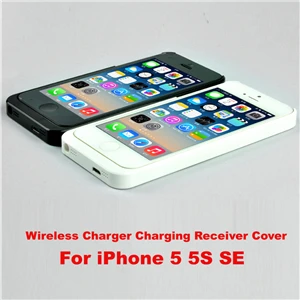 QI Беспроводное зарядное устройство зарядный приемник чехол для Apple iPhone 5 5S SE 6 6S 7 Plus микро USB зарядное устройство задняя крышка - Тип штекера: For iPhone 5 5S SE