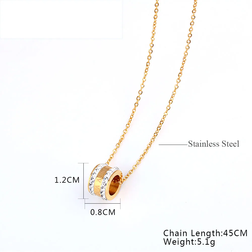 SHE WEIER chain chocker из нержавеющей стали винтажные хрустальные ожерелья и кулоны
