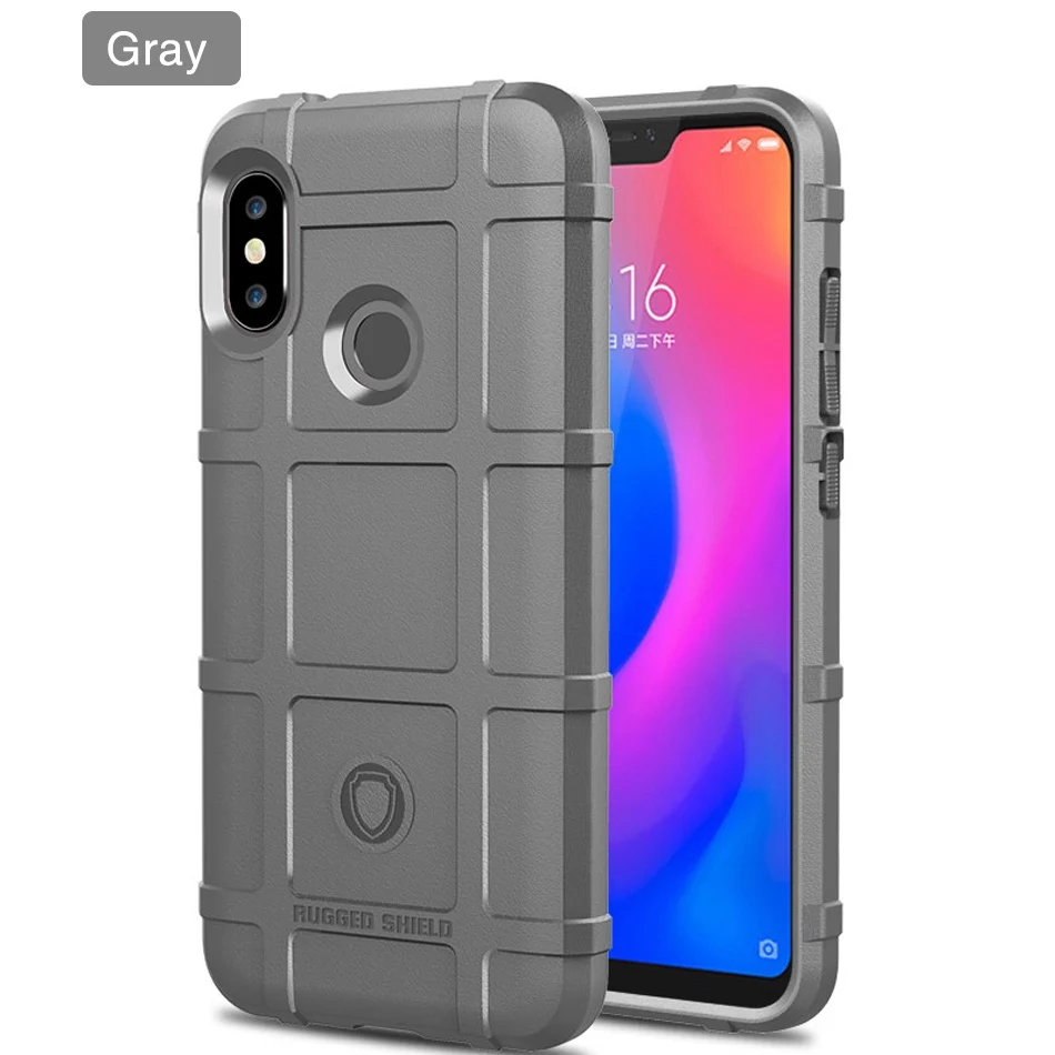 Красный чехол для mi 6 Pro, противоударный защитный чехол для Xiao mi Pocophone F1, чехол для Xio mi Red mi Note 5 Pro 5 Plus 6A mi A2 lite Full 360