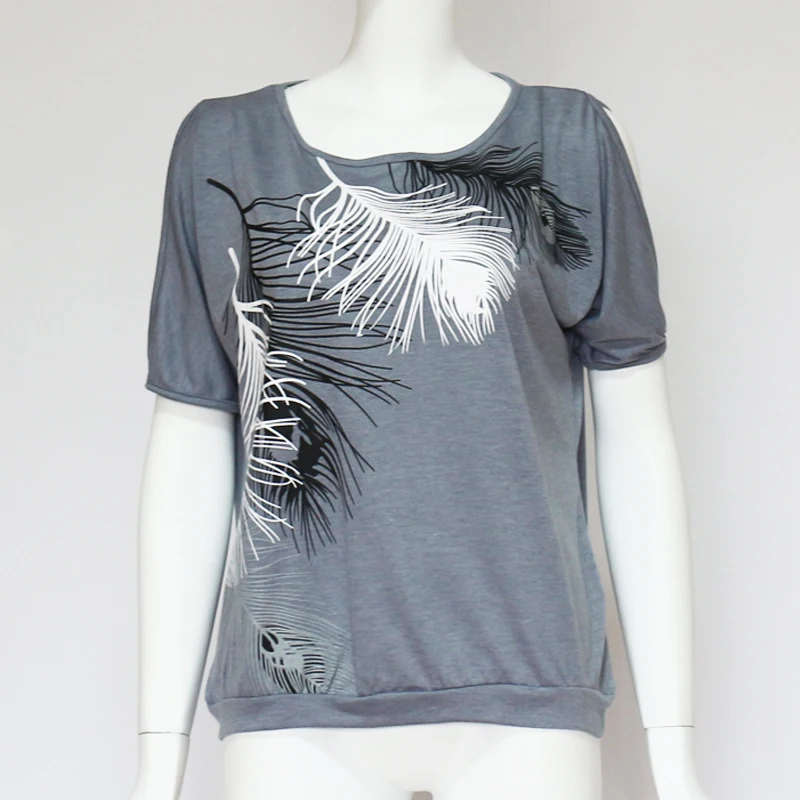 Rogi Camisetas Mujer 2019 летняя футболка Женская Повседневная с коротким рукавом принтом