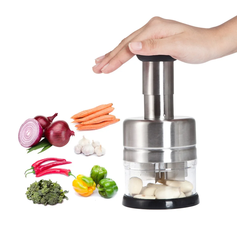 Пищевой измельчитель для овощей из нержавеющей стали 304 лука чеснока еды