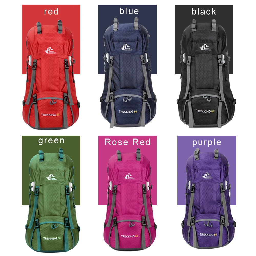 Горный рюкзак дождевик сумка 60л водонепроницаемый для альпинизма Бесплатный