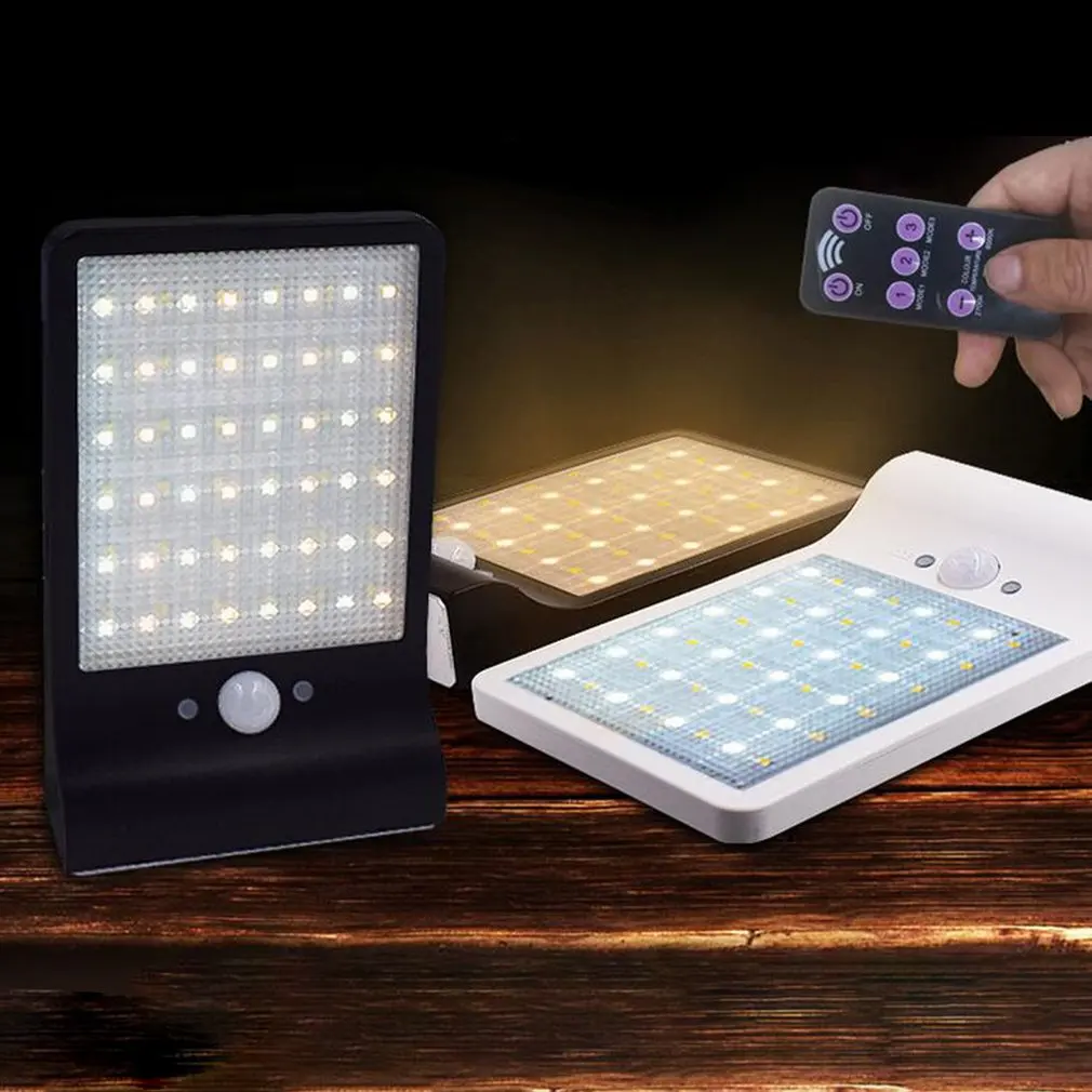 Ultra-thin48 светодиодный солнечный датчик движения человеческого тела