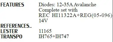Новый выпрямитель переменного тока HNROCK 1150C700 940016142200 RB 119H 81112590 1101 041RS 38903359 IBR201
