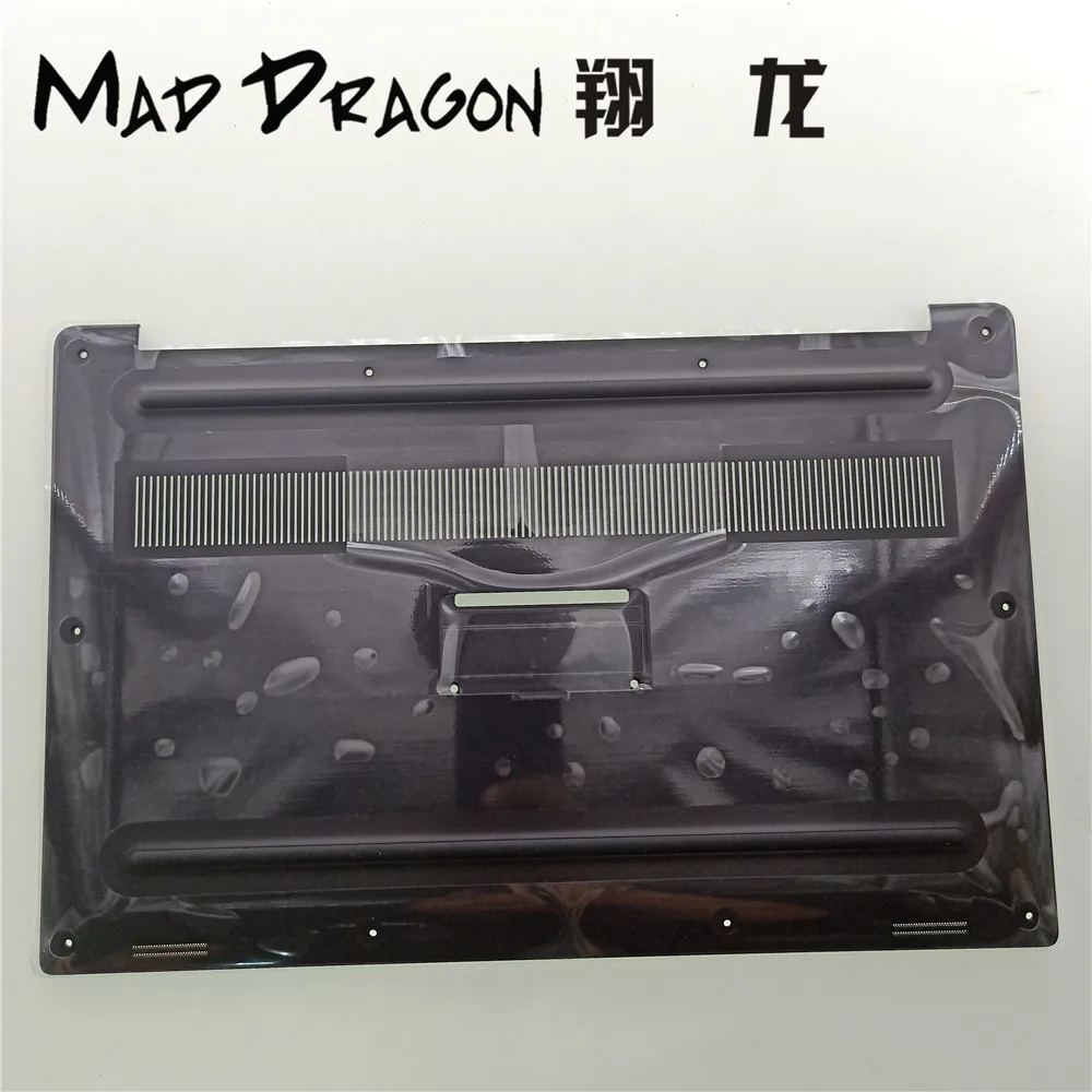 Бренд MAD DRAGON, ноутбук, новинка, черная Нижняя основа, Нижняя крышка для сборки Dell XPS 15 9570/Precision 5530 M5530 0H7FWF H7FWF