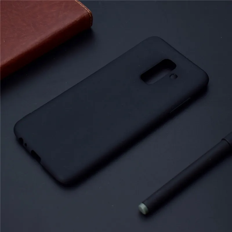 A6 карамельный силиконовый чехол для Fundas samsung Galaxy A6 Plus чехол s on для samsung A 6 A6Plus тонкий, из ТПУ, мягкий чехол для телефона
