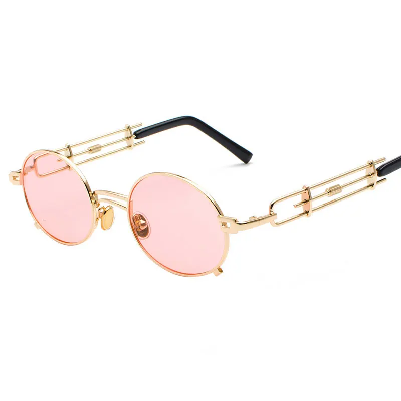 Стимпанк Солнцезащитные очки личности ретро солнцезащитные Металлические