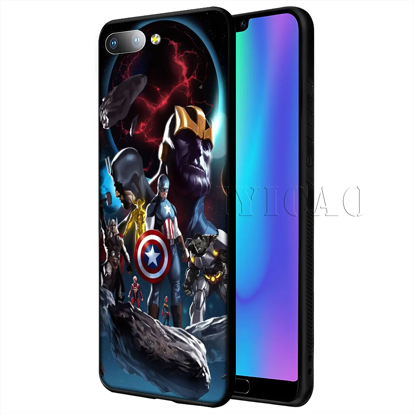 Силиконовый чехол для Huawei Y9 Y7 Y6 Prime 2019 Honor 20 8C 8X 8 9 9X 10 Lite 7C 7X 7A Pro |