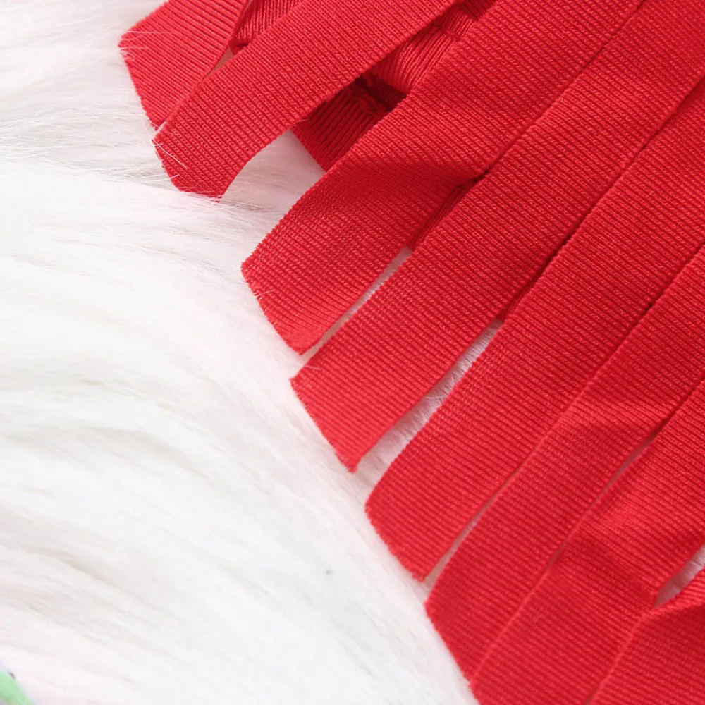 Детский купальник с кисточками для маленьких девочек летний принтом арбуза