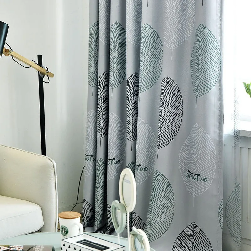 grey cloth Для мальчиков и девочек, шторы для спальни, полузатемняющие шторы, занавес в рустикальном стиле, кухня, на заказ, занавески, тюль, занавески для гостиной, 418& 30 - Цвет: grey cloth