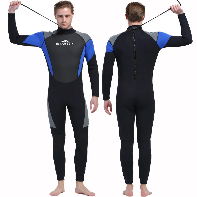 Мужской купальный костюм Rashguard из неопрена с защитой от солнца зимний теплый для