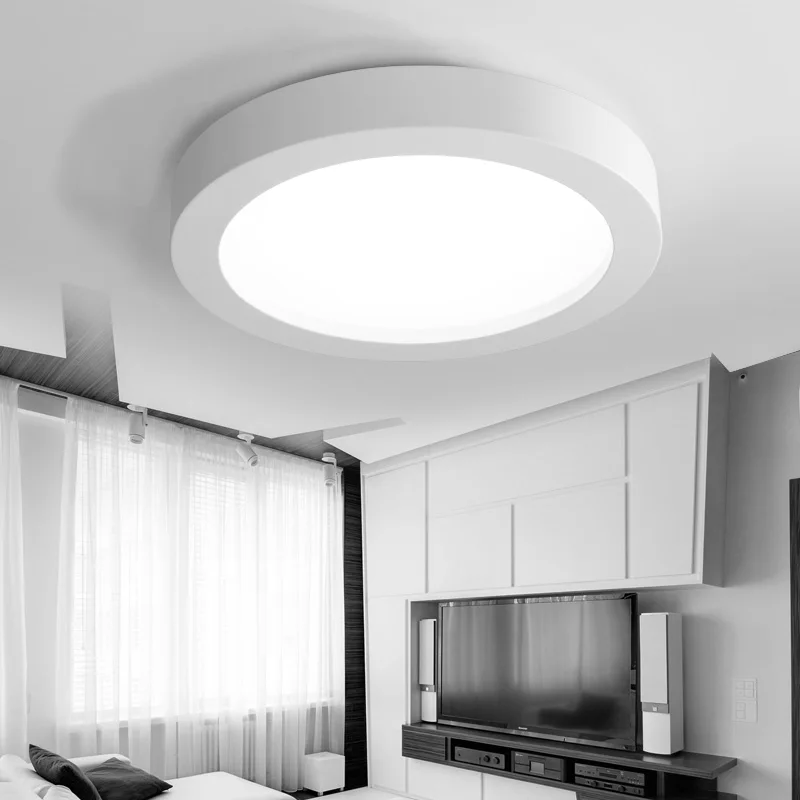 Современный потолочный светильник с дистанционным управлением приглушаемая