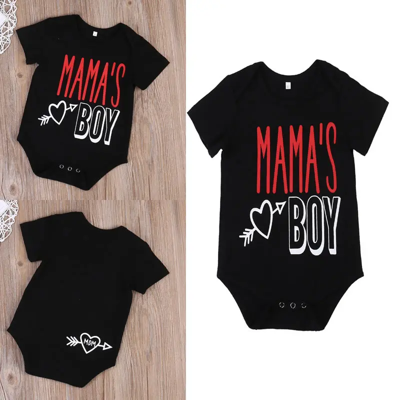 2018 боди для новорожденных мальчиков и девочек Mamas комбинезон цельнокроеные
