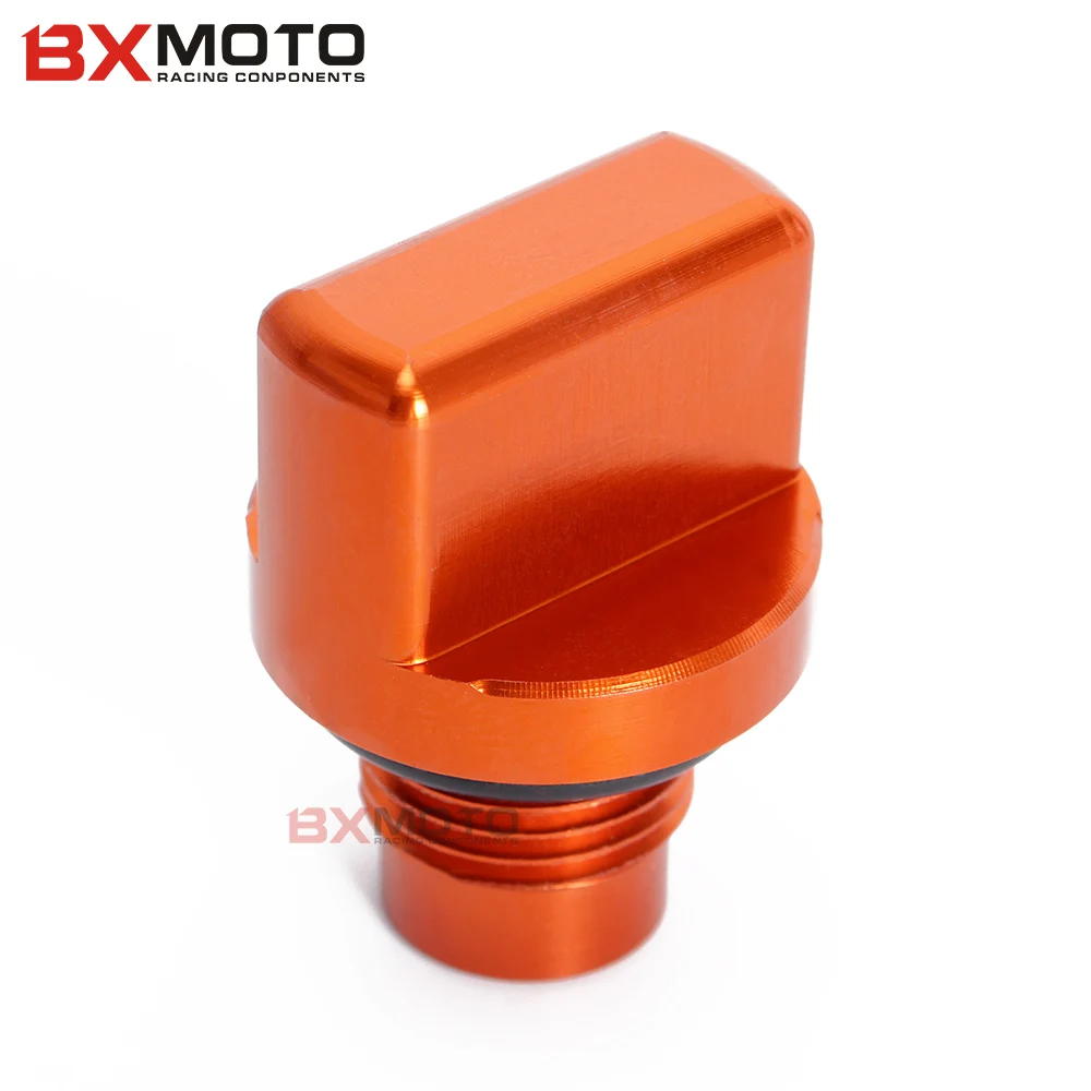 Аксессуары для мотоциклов Запчасти CNC Оранжевый алюминиевый двигатель Магнитный