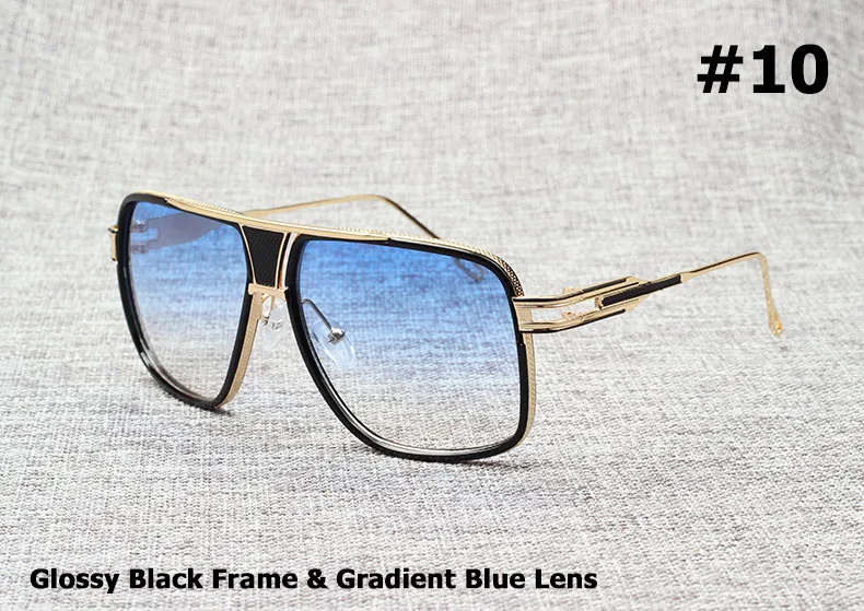 JackJad Fashion Brand Design Grandmaster Five Aviation Sunglasses Men Women Vintage Classic Quality Sun Glasses Oculos De Sol - Цвет линз: 10